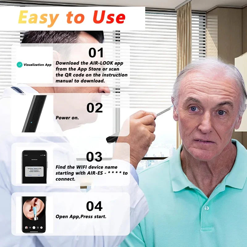 Ear Wax Cleaner with Camera