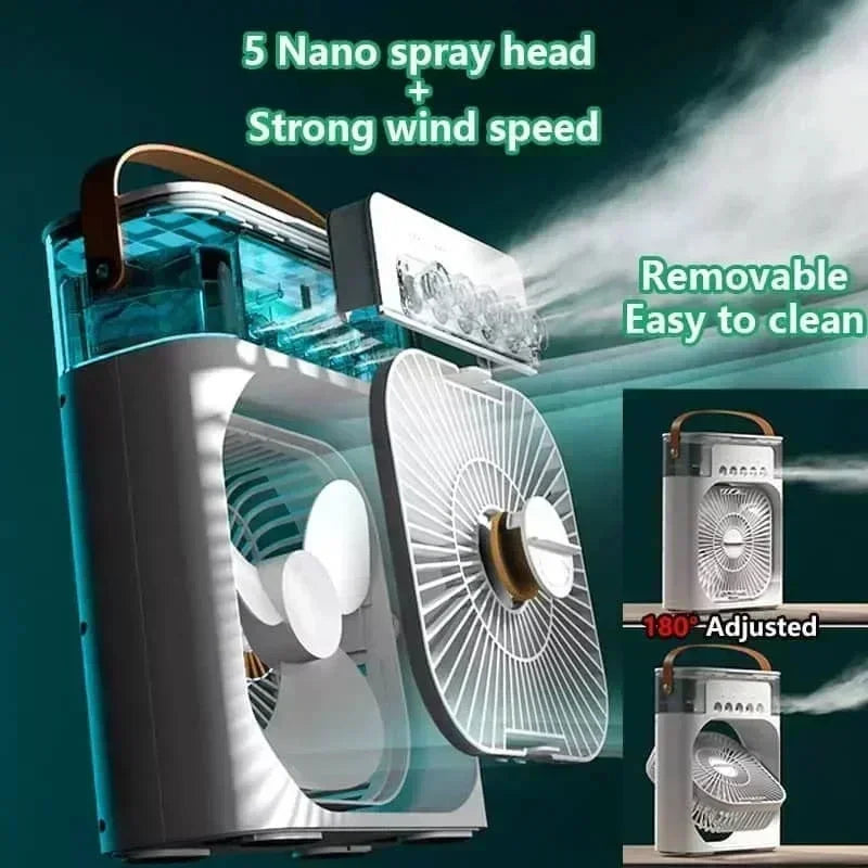 Portable Cooling Fan and Humidifier