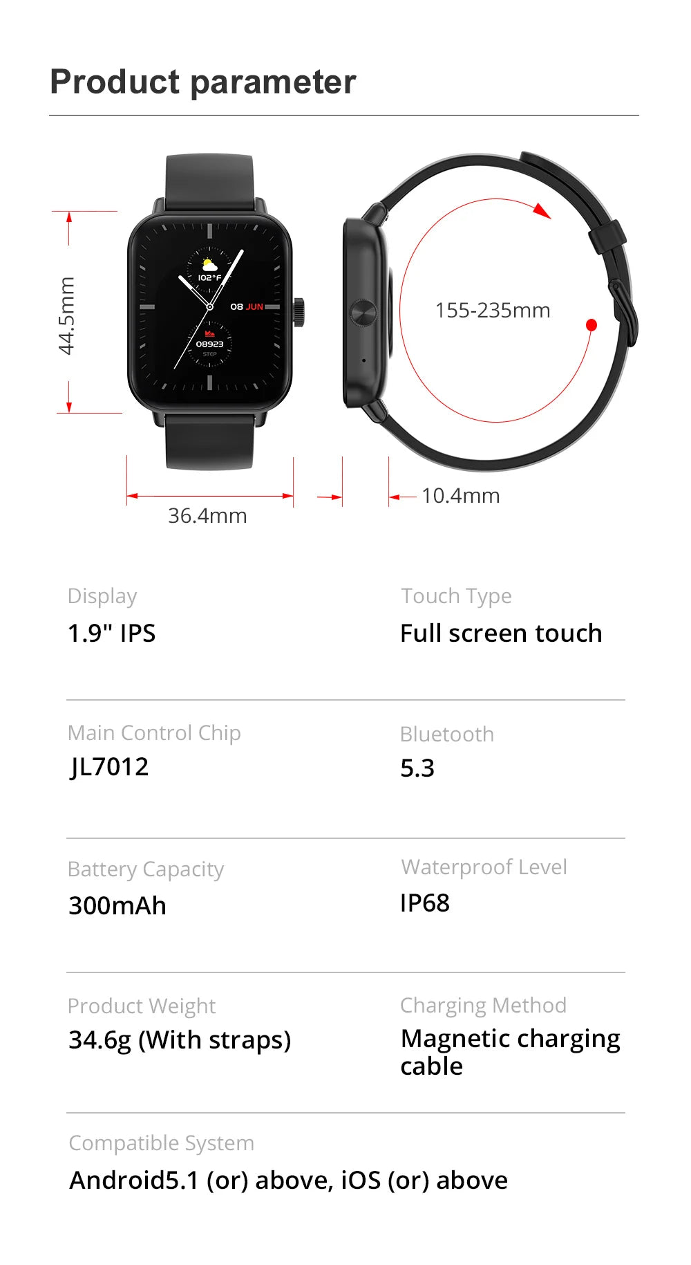 Smart Watch Health Monitor