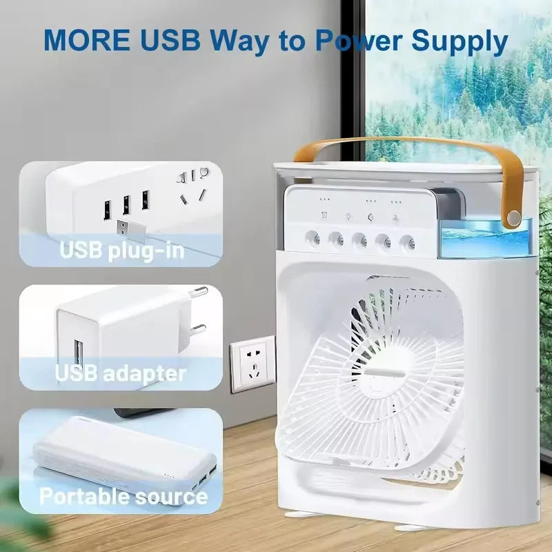 Portable Cooling Fan and Humidifier
