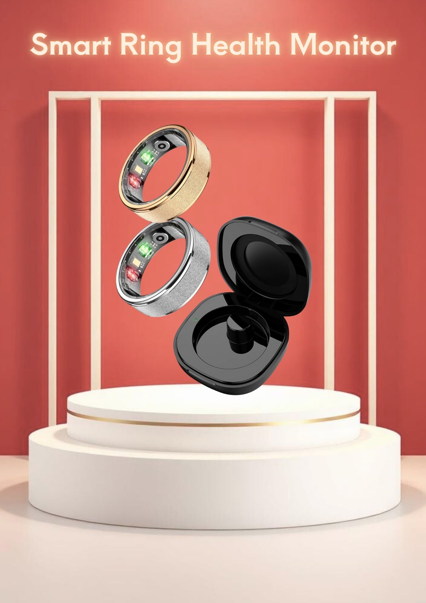 Smart Health and Sleep Hand Ring Monitor